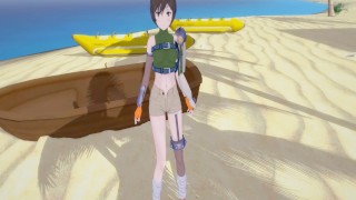 Final Fantasy Hentai 3D - Yuffie Kisaragi