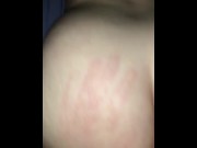 Preview 6 of Fucking my chunky girlfriend and making her ass red