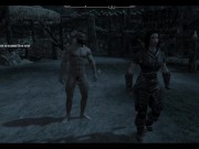 Preview 6 of Skyrim | Sold his wives to a soldier for release | Porn Games