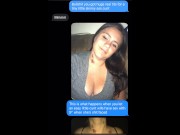 Preview 1 of Teasing My Husband With My Older Stepsister During Sexting