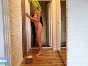 Preview 4 of Hot mom meets deliveryman completely naked