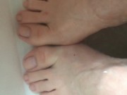 Preview 3 of Tetras nude toes soaking