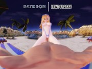 Preview 2 of Yu Gi Oh! - Dark Magician Gir Fucked on the Beach [VR UNCENSORED HENTAI 4K]