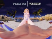 Preview 4 of Yu Gi Oh! - Dark Magician Gir Fucked on the Beach [VR UNCENSORED HENTAI 4K]