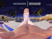 Preview 6 of Yu Gi Oh! - Dark Magician Gir Fucked on the Beach [VR UNCENSORED HENTAI 4K]
