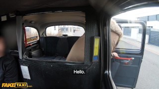 Fake Taxi Curious Lesbian Tiny Tina tries cock for first time