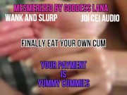 Preview 1 of Double Team CEI Finally eat your own cum RIGHT NOW