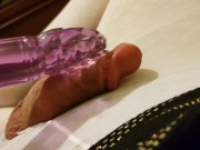 Preview 2 of Sexy Shemale Jerking Big Cock Compilation. Sissy Tranny Fuck Dildo Ass.