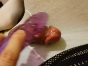 Preview 3 of Sexy Shemale Jerking Big Cock Compilation. Sissy Tranny Fuck Dildo Ass.