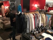 Preview 1 of Risky public sex in Japanese clothing shop Tsubasa Hachino