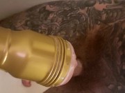 Preview 6 of Loose Suction Cup Fleshlight Fuck