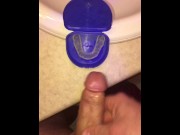 Preview 2 of 8 Cumshots to MILFs Nightguard before she sucks him off & feeds him his CUM