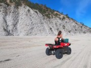 Preview 3 of SinsLife - Naked Donuts & Fucking on an ATV!