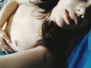 Preview 5 of Cute Brunette in her Bed