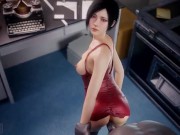 Preview 2 of Ada Wong Standing Fuck w/Sound Resident Evil