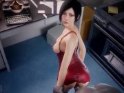 Preview 3 of Ada Wong Standing Fuck w/Sound Resident Evil