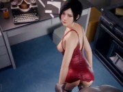 Preview 6 of Ada Wong Standing Fuck w/Sound Resident Evil