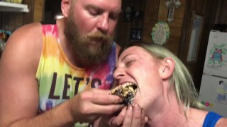 SFW - The Dude Feeds Bunnie Lebowski With S’mores 