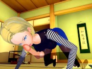 Preview 3 of DRAGON BALL ANDROID 18 3D HENTAI ANIMATION
