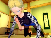Preview 4 of DRAGON BALL ANDROID 18 3D HENTAI ANIMATION