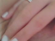 Preview 4 of my pussy gets extremely  wet and juicy after I play with my clit.