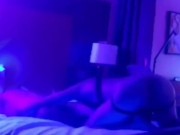 Preview 4 of Bf gets caught sucking daddy dick then gets fucked by both