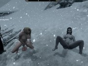 Preview 2 of Girls beautifully satisfy themselves! Selection | Skyrim sex mods - Porno