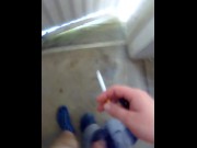 Preview 3 of Fat Boy smokes naked