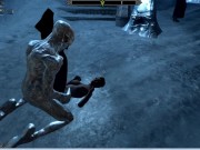 Preview 2 of Iron statue hard fuck girl in Skyrim porn game