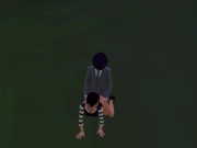 Preview 1 of Cosplay in the porn game Sims 3