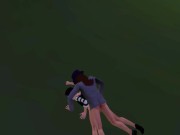 Preview 6 of Cosplay in the porn game Sims 3