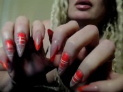 Preview 3 of Hands fetish & long nails.mp4