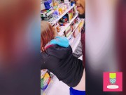 Preview 4 of NUT IN AISLE 69**Full 1AM  IN PUBLIC CREAMPIE WITH THE HUBBY ....