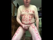 Preview 4 of Tiny Dick Loser Cums In Spoon
