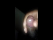 Preview 4 of Indian guy pissing, playing with precum and cum, messy ending.