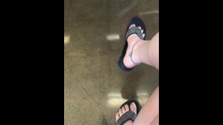 teen footjob & sockjob in beautiful black socks cum on socks foot fetish