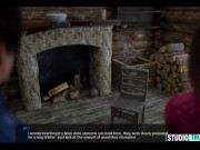 Preview 2 of Milfy City Xmas Episode Sarah in the Cabin by truecrues8