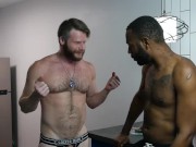 Preview 2 of Hunk Brian Bonds gets Fucked Raw by Hung Uncut Top