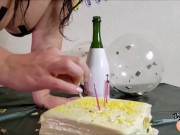 Preview 2 of Betty Bangs Birthday Cake Ass Smash