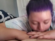 Preview 6 of Daddy's slut swallowing a load.