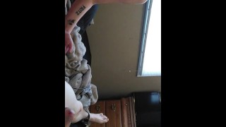 Gf wake up by cock and gets creampie