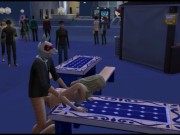 Preview 3 of Masked guy fucks his girlfriend | sims 4 sex