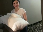 Preview 1 of sexy polish maid comes to clean hotel room and ends up getting fucked