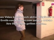 Preview 1 of german amateur slut teen fucks in garage