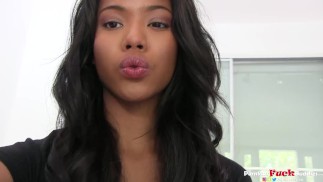 Black Girl Creampie with Big Boobs Big Natural Tits x Jay Bank Presents