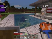 Preview 2 of minecraft with the boys ep8 - wet fishy business