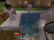 Preview 5 of minecraft with the boys ep8 - wet fishy business