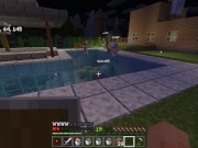 Preview 6 of minecraft with the boys ep8 - wet fishy business