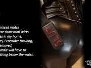 Preview 5 of House rules for sissies (How should a proper sissy act when she is on sissy training at my place)