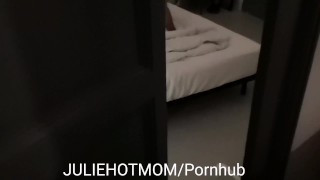 Step mom massage and seducing